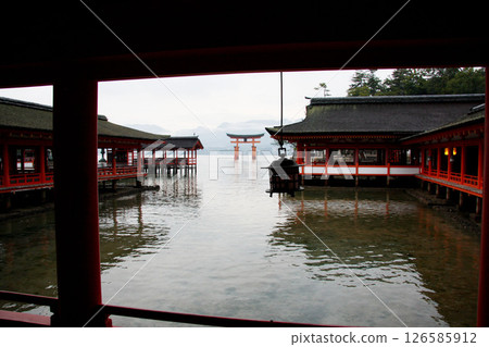 Miyajima Itsukushima Shrine Hiroshima Prefecture Miyajima Itsukushima Shrine Hiroshima Prefecture 126585912