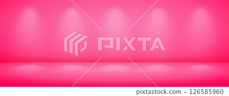 Limbo pink background with light shadow. Abstract studio gradient bg. Modern banner with empty space for advertising text. Vector illustration. Limbo pink background with light shadow. Abstract studio gradient bg. Modern banner with empty space for advertising text. Vector illustration. 126585960