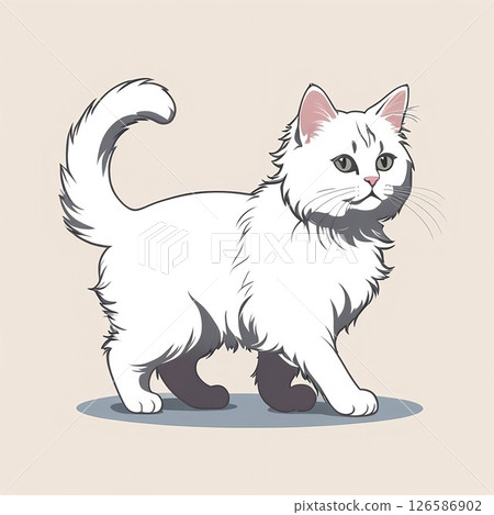 A slow-walking Ragamuffin 126586902