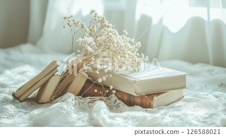 古董和乾燥花（生成式人工智慧） 126588021