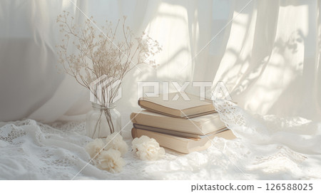 古董和乾燥花（生成式人工智慧） 126588025