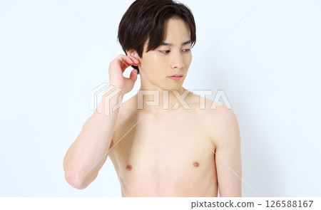 男性肖像美女形象 126588167
