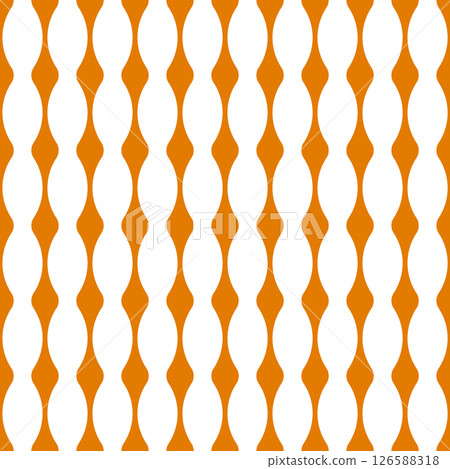 Modern background material in the style of a Tatewaku pattern. Simple texture. Swatch compatible. Orange. Modern background material in the style of a Tatewaku pattern. Simple texture. Swatch compatible. Orange. 126588318