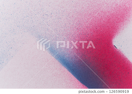 背景塗有紅色和藍色噴漆 背景塗有紅色和藍色噴漆 126590919