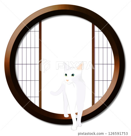 圓窗和貓 126591753