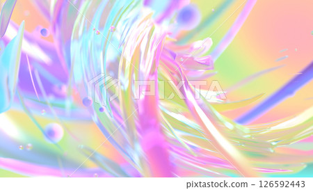 有機旋轉玻璃摘要-彩虹 有機旋轉玻璃摘要-彩虹 126592443