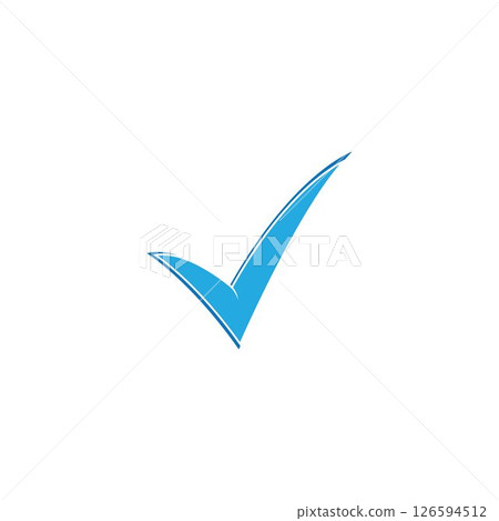 check mark symbol and logo icon check mark symbol and logo icon 126594512