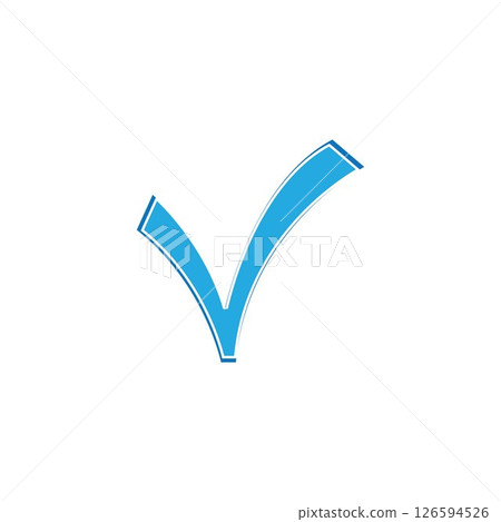 check mark symbol and logo icon check mark symbol and logo icon 126594526