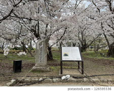 Fukuoka City "Fukuoka Castle, Kuroda Josui's Falcon Residence Site Stone Monument" 126595536