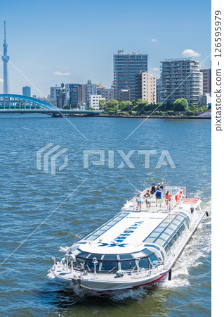 「東京」永泰橋和東京晴空塔 126595979