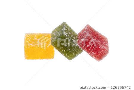 Jelly sweet candies. Marmalade candy. Jelly sweet candies. Marmalade candy. 126596742