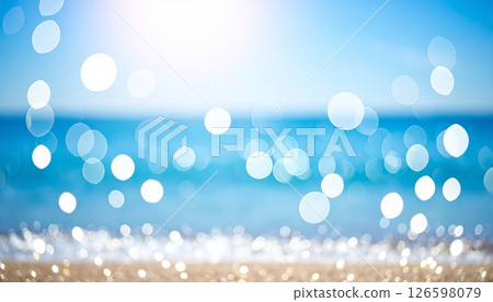 閃閃發光的淡藍色背景材料 126598079