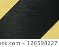 Background material of black painted board and gold Japanese paper 126598227