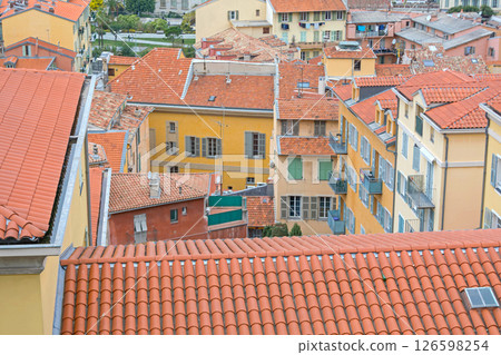 Aerial View Old Nice 126598254