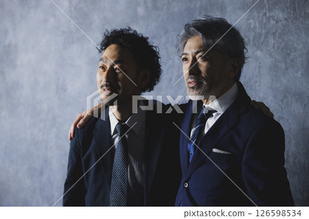 Bearded man in a suit Bearded man in a suit 126598534