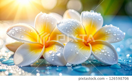陽光和雞蛋花 126598706