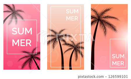 summer posters set summer posters set 126599101