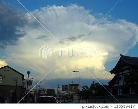 Evening scenery with clouds (Anatoko clouds) Evening scenery with clouds (Anatoko clouds) 126599417