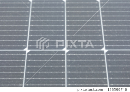 Image of solar panels installed on the roof of a house (stock photo) 126599746
