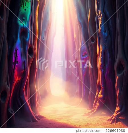 3d rendering illustration of an abstract fractal pattern 126601088