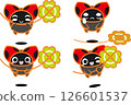 Ladybug and Four Leaf Clover 126601537