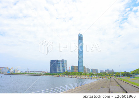 Scenery of Chiba Port Tower, Chiba City, Chiba Prefecture 126601966