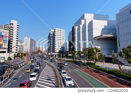 神奈川縣橫須賀市京急本線汐入站週邊風景 126602058