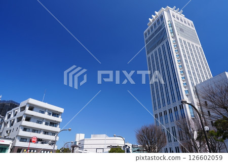 神奈川縣橫須賀市京急本線汐入站週邊風景 神奈川縣橫須賀市京急本線汐入站週邊風景 126602059