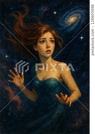 一位在太空中漫遊的女人 一位在太空中漫遊的女人 126603086