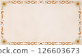 Ornamental vintage floral frame 126603673