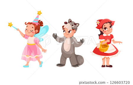Delightful Whimsical Cartoon Characters Including Fairy, Animal, and Bakery Themes Galore Delightful Whimsical Cartoon Characters Including Fairy, Animal, and Bakery Themes Galore 126603720