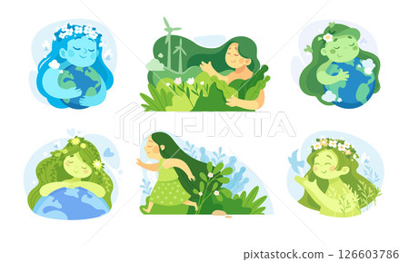 Nature Spirits Living in Perfect Harmony with the Earth and its Diverse Ecosystems Nature Spirits Living in Perfect Harmony with the Earth and its Diverse Ecosystems 126603786