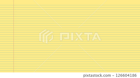Legal pad lined paper. Notebook paper background blank. Office supply and school sheets. Student or business template for memo and notes. Empty document page. Vector illustration. Legal pad lined paper. Notebook paper background blank. Office supply and school sheets. Student or business template for memo and notes. Empty document page. Vector illustration. 126604186