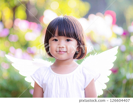 Girl with wings 126604407