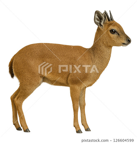 山羚羊側視圖 126604599