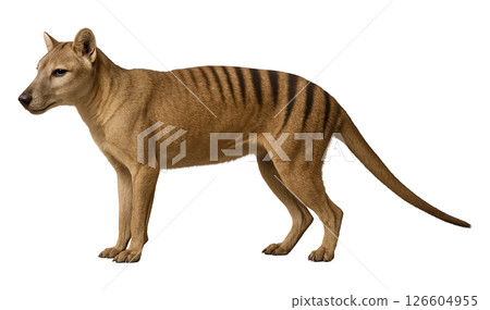 袋狼的側視圖 126604955