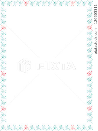 Branch of dill kitchen frame. Fresh greens template. Cooking empty frame box Branch of dill kitchen frame. Fresh greens template. Cooking empty frame box 126605511