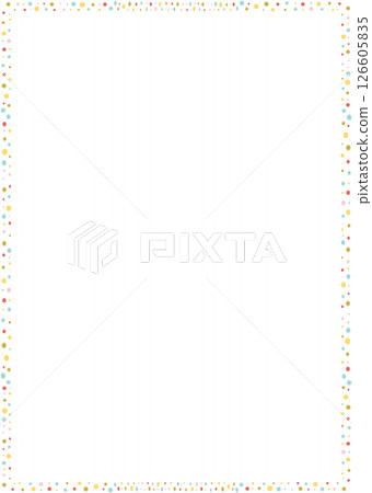 Blobs doodle colorful frame. Trendy graphic confetti template. Cute empty frame box Blobs doodle colorful frame. Trendy graphic confetti template. Cute empty frame box 126605835