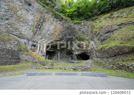 玄武洞公園，兵庫縣豐岡市，玄武洞 126606031