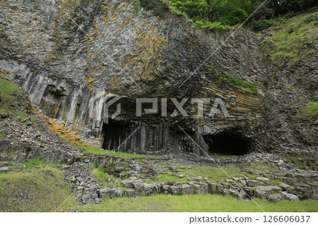 玄武洞公園，兵庫縣豐岡市，玄武洞 126606037