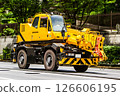 Rough Terrain Crane 126606195