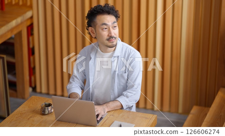 Work from home image_man in his 40s 126606274