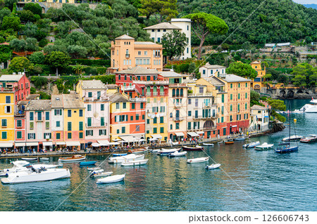 Portofino Colorful Waterfront, Italian Riviera 126606743
