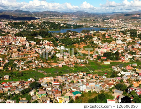 Antananarivo Tana, capital and largest city of Madagascar island. 126606850
