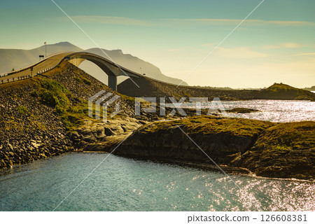 The Atlantic Road in Norway 126608381