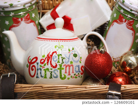 Christmas basket 126609101