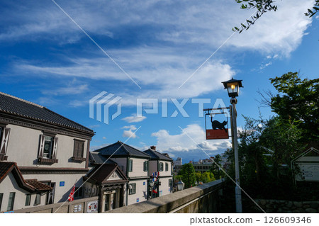 神戶北野町，俯瞰大海的山頂，清新的綠色和異國情調 126609346