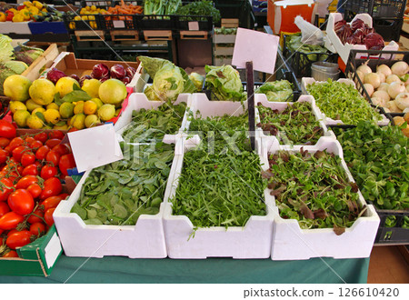 Green vegetables 126610420