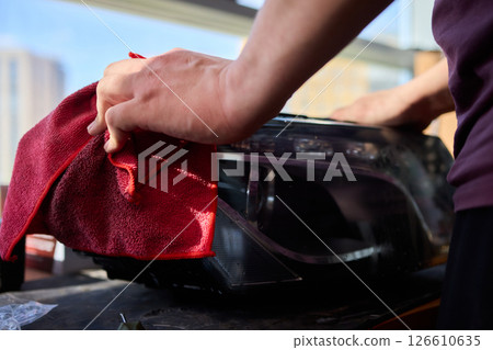 Cleaning and Properly Maintaining Automotive Parts to Ensure Their Longevity and Functionality 126610635