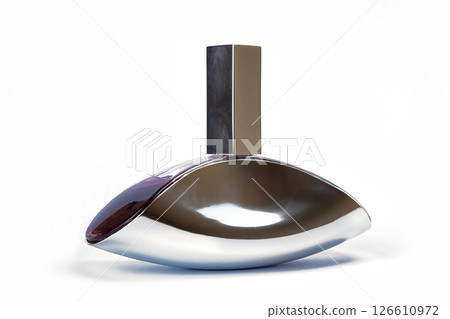 perfume in the jar on white background perfume in the jar on white background 126610972